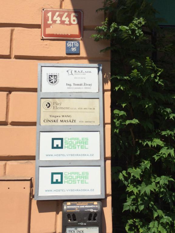 Charles Square Hostel Prag Eksteriør billede